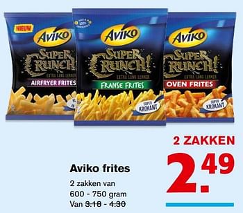 Aanbiedingen Aviko frites - Aviko - Geldig van 06/09/2017 tot 12/09/2017 bij Hoogvliet