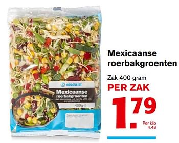 Aanbiedingen Mexicaanse roerbakgroenten - Huismerk - Hoogvliet - Geldig van 06/09/2017 tot 12/09/2017 bij Hoogvliet