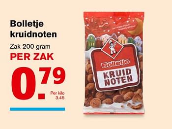 Aanbiedingen Bolletje kruidnoten - Bolletje - Geldig van 06/09/2017 tot 12/09/2017 bij Hoogvliet