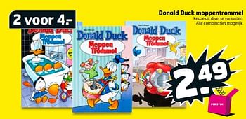 Aanbiedingen Donald duck moppentrommel - Donald Duck - Geldig van 05/09/2017 tot 17/09/2017 bij Trekpleister