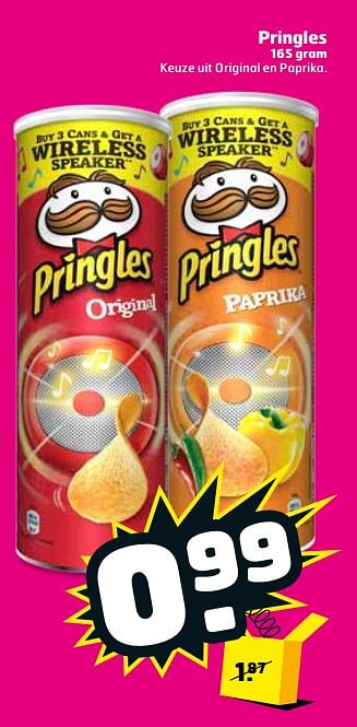 Aanbiedingen Pringles - Pringles - Geldig van 05/09/2017 tot 17/09/2017 bij Trekpleister