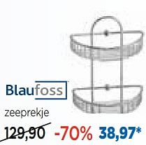 Aanbiedingen Zeeprekje accessoires - Blaufoss - Geldig van 28/08/2017 tot 30/09/2017 bij X2O