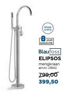 Aanbiedingen Elipsos staande badkranen - Blaufoss - Geldig van 28/08/2017 tot 30/09/2017 bij X2O