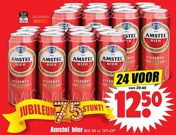 Aanbiedingen Amstel bier - Amstel - Geldig van 04/09/2017 tot 09/09/2017 bij Lekker Doen