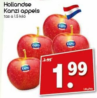 Aanbiedingen Hollandse kanzi appels - Huismerk - Agrimarkt - Geldig van 04/09/2017 tot 09/09/2017 bij Agrimarkt