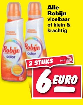 Aanbiedingen Alle robijn vloeibaar of klein + krachtig - Robijn - Geldig van 04/09/2017 tot 10/09/2017 bij Nettorama