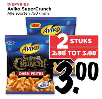 Aanbiedingen Aviko supercrunch - Aviko - Geldig van 10/09/2017 tot 16/09/2017 bij Vomar