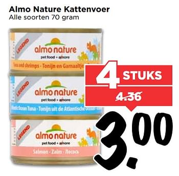 Aanbiedingen Almo nature kattenvoer - Almo Nature - Geldig van 10/09/2017 tot 16/09/2017 bij Vomar
