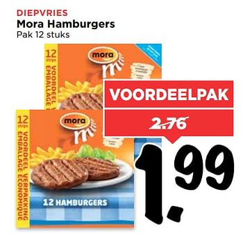 Aanbiedingen Mora hamburgers - Mora - Geldig van 10/09/2017 tot 16/09/2017 bij Vomar