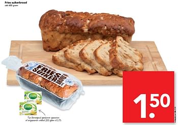 Aanbiedingen Fries suikerbrood - Huismerk deen supermarkt - Geldig van 10/09/2017 tot 16/09/2017 bij Deen Supermarkten