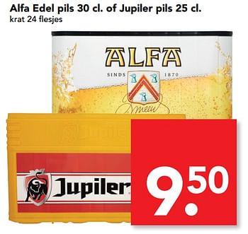 Aanbiedingen Alfa edel pils - Alfa - Geldig van 10/09/2017 tot 16/09/2017 bij Deen Supermarkten