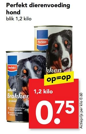 Aanbiedingen Perfekt dierenvoeding hond - Perfekt - Geldig van 10/09/2017 tot 16/09/2017 bij Deen Supermarkten