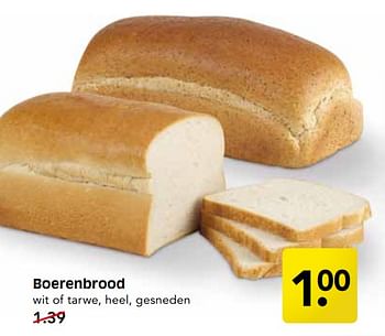 Aanbiedingen Boerenbrood - Huismerk - Em-té - Geldig van 10/09/2017 tot 16/09/2017 bij Em-té