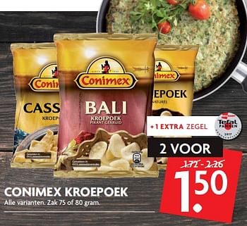 Aanbiedingen Conimex kroepoek - Conimex - Geldig van 10/09/2017 tot 16/09/2017 bij Deka Markt