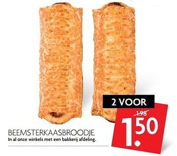 Aanbiedingen Beemsterkaasbroodje - Huismerk - Deka Markt - Geldig van 10/09/2017 tot 16/09/2017 bij Deka Markt