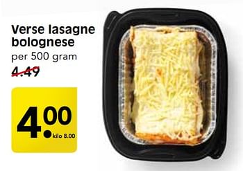 Aanbiedingen Verse lasagne bolognese - Huismerk - Em-té - Geldig van 10/09/2017 tot 16/09/2017 bij Em-té