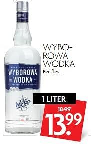 Aanbiedingen Wyborowa wodka - Wyborowa - Geldig van 10/09/2017 tot 16/09/2017 bij Deka Markt