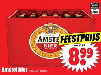 Aanbiedingen Amstel bier - Amstel - Geldig van 10/09/2017 tot 16/09/2017 bij Lekker Doen