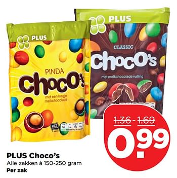 Aanbiedingen Plus choco`s - Huismerk - Plus - Geldig van 10/09/2017 tot 16/09/2017 bij Plus