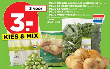 Aanbiedingen Plus kleintje aardappel vastkokend - Huismerk - Plus - Geldig van 10/09/2017 tot 16/09/2017 bij Plus