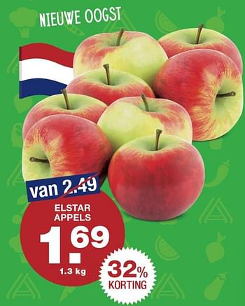 Aanbiedingen Elstar appels - Huismerk - Aldi - Geldig van 11/09/2017 tot 16/09/2017 bij Aldi