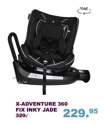 Aanbiedingen X-adventure 360 fix inky jade - Xadventure - Geldig van 10/09/2017 tot 01/10/2017 bij Baby & Tiener Megastore