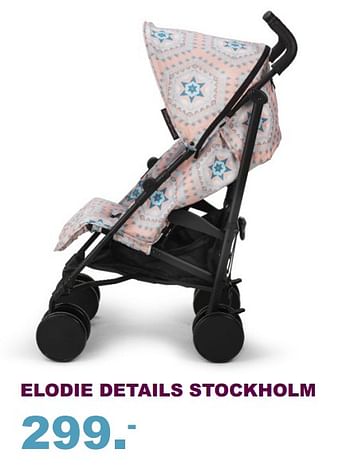 Aanbiedingen Elodie details stockholm - Elodie Details - Geldig van 10/09/2017 tot 01/10/2017 bij Baby & Tiener Megastore