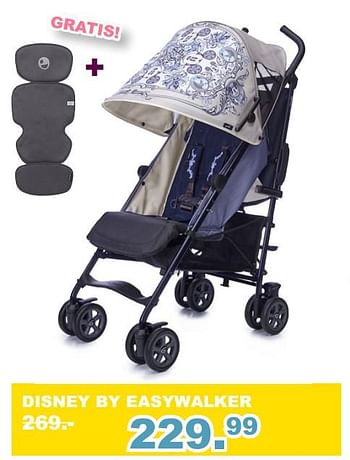 Aanbiedingen Disney by easywalker - Disney - Geldig van 10/09/2017 tot 01/10/2017 bij Baby & Tiener Megastore