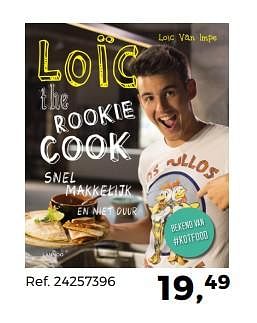 Aanbiedingen Loic rookie cook - Huismerk - Supra Bazar - Geldig van 12/09/2017 tot 17/10/2017 bij Supra Bazar