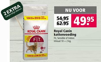Aanbiedingen Royal canin kattenvoeding - Royal Canin - Geldig van 11/09/2017 tot 24/09/2017 bij Welkoop