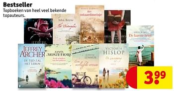 Aanbiedingen Bestseller - Huismerk - Kruidvat - Geldig van 12/09/2017 tot 24/09/2017 bij Kruidvat
