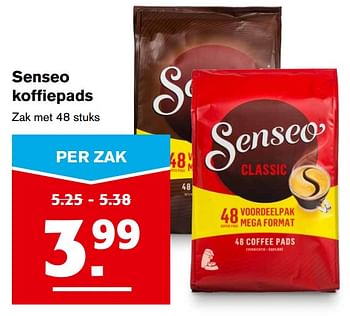 Aanbiedingen Senseo koffiepads - Douwe Egberts - Geldig van 13/09/2017 tot 19/09/2017 bij Hoogvliet