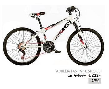 Aanbiedingen Aurelia fast - Aurelia - Geldig van 01/09/2017 tot 30/09/2017 bij Internet Bikes