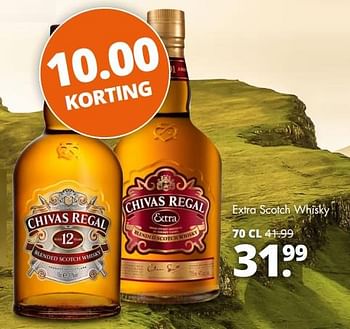 Aanbiedingen Chivas regal extra scotch whisky - Chivas Regal - Geldig van 14/09/2017 tot 23/09/2017 bij Mitra