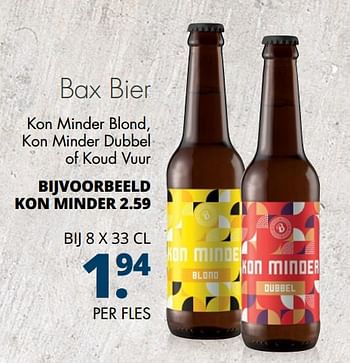 Aanbiedingen Bax bier - Brouwerij Bax Groningen - Geldig van 14/09/2017 tot 23/09/2017 bij Mitra