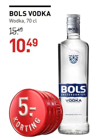 Aanbiedingen Bols vodka wodka - Bols - Geldig van 14/09/2017 tot 24/09/2017 bij Gall & Gall