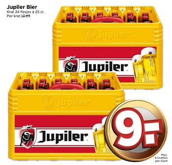 Aanbiedingen Jupiler bier - Jupiler - Geldig van 17/09/2017 tot 23/09/2017 bij Vomar