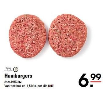 Aanbiedingen Hamburgers - Kaldenberg - Geldig van 14/09/2017 tot 02/10/2017 bij Sligro