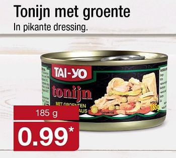 Aanbiedingen Tonijn met groente - Huismerk - Aldi - Geldig van 18/09/2017 tot 23/09/2017 bij Aldi