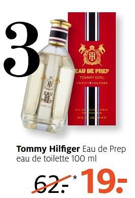 Aanbiedingen Tommy hilfiger eau de prep eau de toilette - Tommy Hilfiger - Geldig van 18/09/2017 tot 24/09/2017 bij Etos