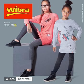 Aanbiedingen Sweat jurk - Huismerk - Wibra - Geldig van 18/09/2017 tot 30/09/2017 bij Wibra