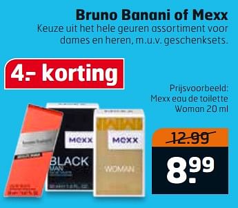 Aanbiedingen Mexx eau de toilette woman - Mexx - Geldig van 19/09/2017 tot 01/10/2017 bij Trekpleister