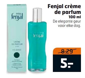 Aanbiedingen Fenjal crème de parfum - Fenjal - Geldig van 19/09/2017 tot 01/10/2017 bij Trekpleister