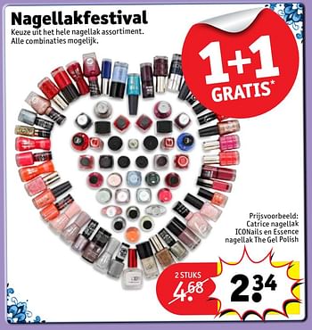 Aanbiedingen Catrice nagellak iconails en essence nagellak the gel polish - Huismerk - Kruidvat - Geldig van 19/09/2017 tot 24/09/2017 bij Kruidvat