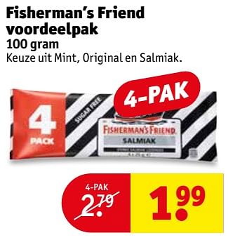 Aanbiedingen Fisherman`s friend voordeelpak - Fisherman's Friend - Geldig van 19/09/2017 tot 24/09/2017 bij Kruidvat