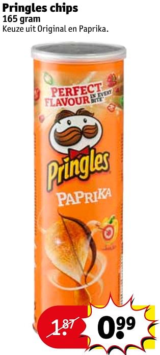 Aanbiedingen Pringles chips - Pringles - Geldig van 19/09/2017 tot 24/09/2017 bij Kruidvat