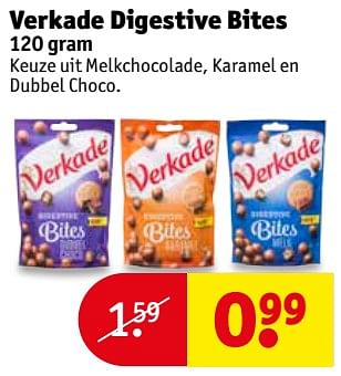 Aanbiedingen Verkade digestive bites - Verkade - Geldig van 19/09/2017 tot 24/09/2017 bij Kruidvat