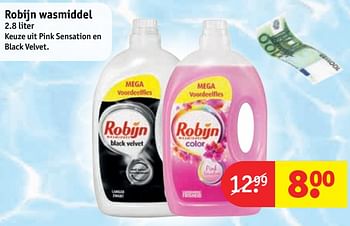 Aanbiedingen Robijn wasmiddel - Robijn - Geldig van 19/09/2017 tot 24/09/2017 bij Kruidvat