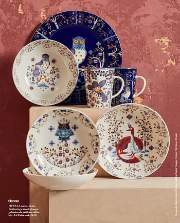 Aanbiedingen Iittala servies taika - Iittala - Geldig van 05/09/2017 tot 01/03/2018 bij De Bijenkorf