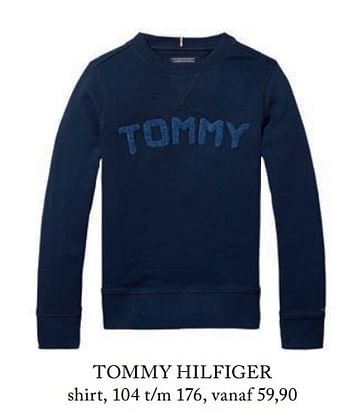 Aanbiedingen Tommy hilfiger shirt - Tommy Hilfiger - Geldig van 05/09/2017 tot 01/03/2018 bij De Bijenkorf